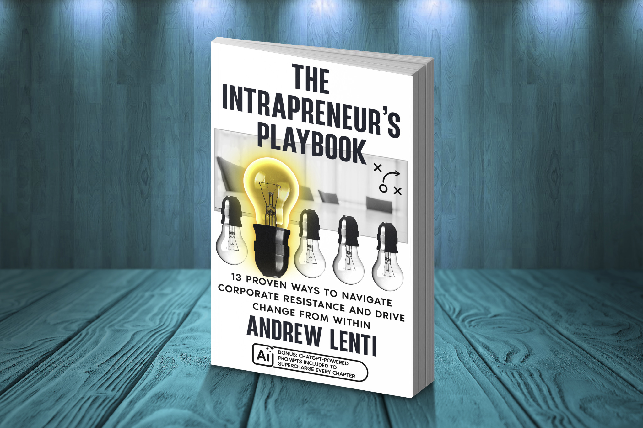 The Intrapreneur's Playbook book cover by Andrew Lenti