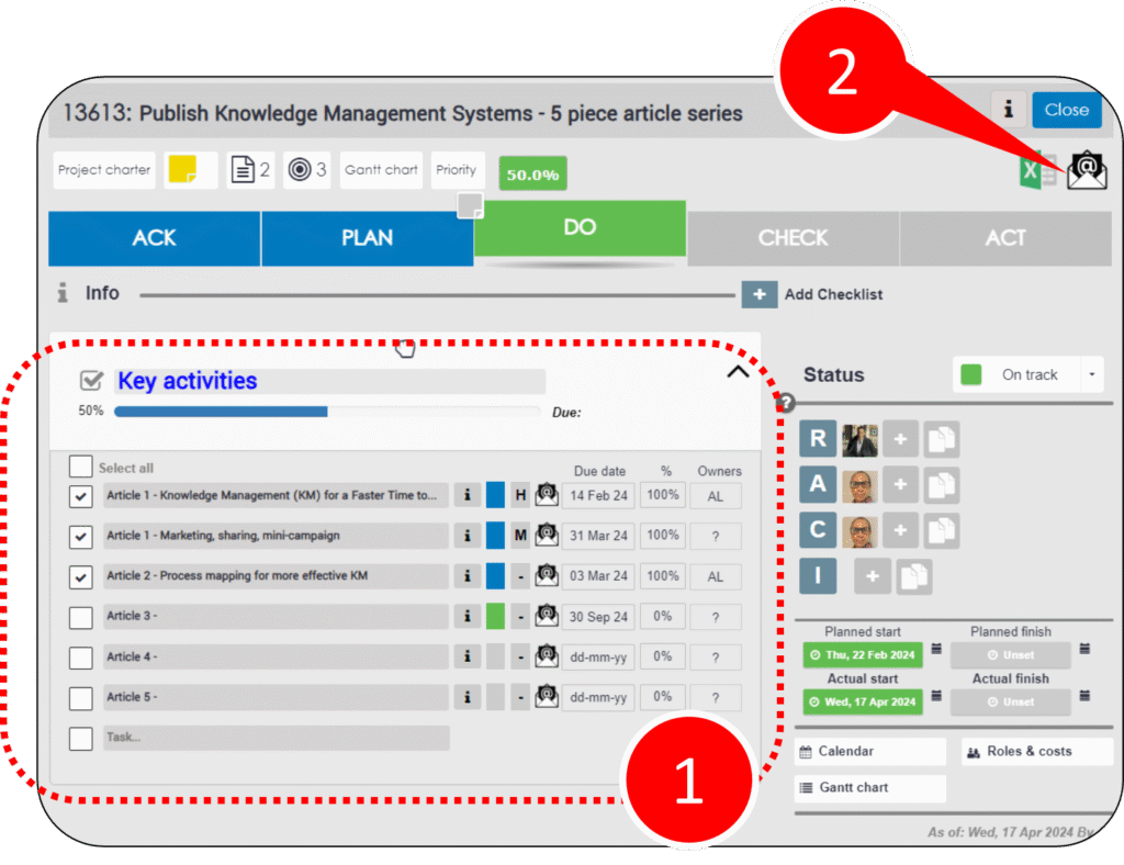 company wide management